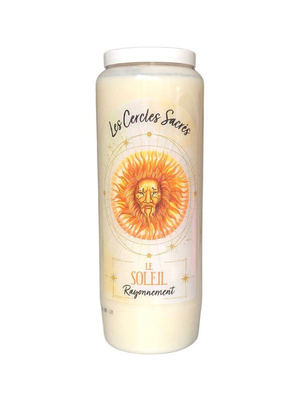 Bougie à Rituels Les Cercles Sacrés Le Soleil – Image 2