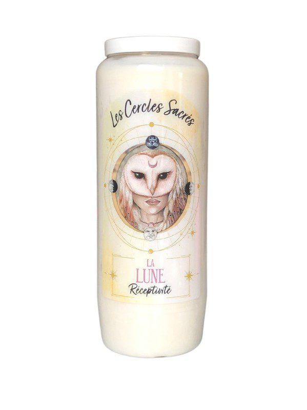 Bougie à Rituels Les Cercles Sacrés La Lune – Image 2