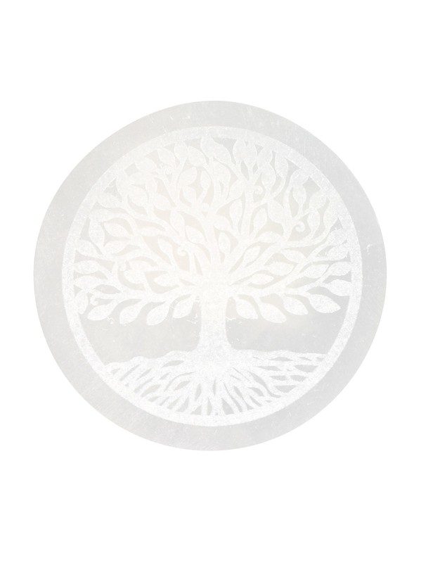 Socle de Rechargement en Sélénite Arbre de Vie – Image 2