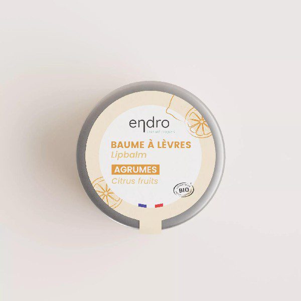 Baume à lèvres bio Agrumes  Endro Bio 15ml – Image 2