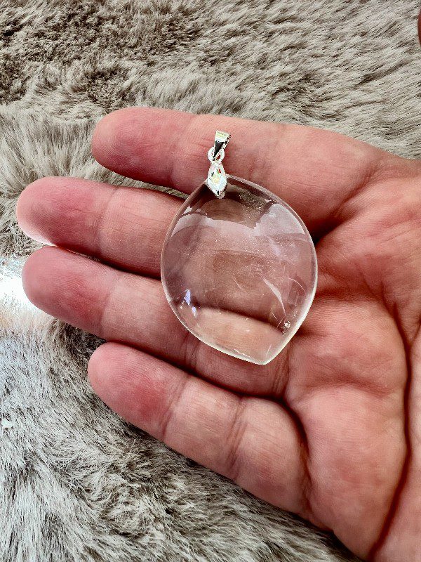 Pendentif Cristal de Roche Amplificateur Energétique – Image 5