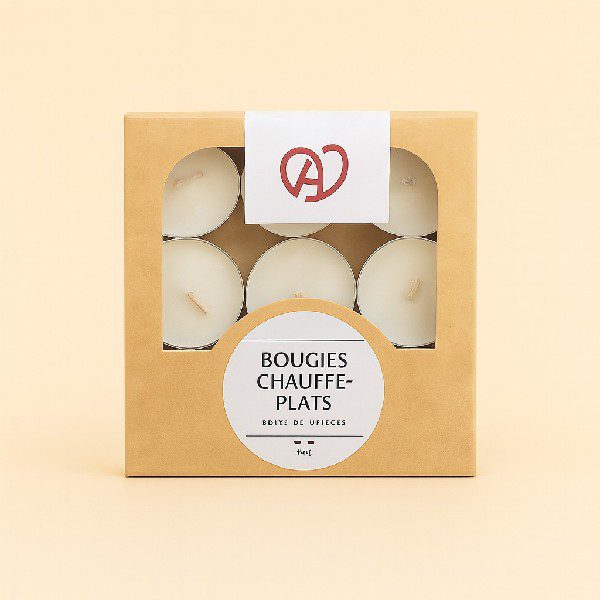 Bougies Chauffe plats x9