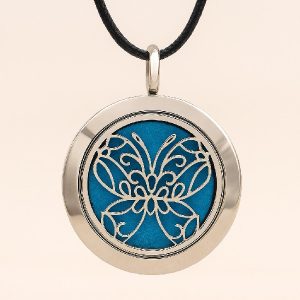 Collier Diffuseur Aromathérapie – Modèle Papillon