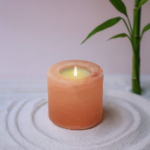 Bougeoir Sel de l Hymalaya