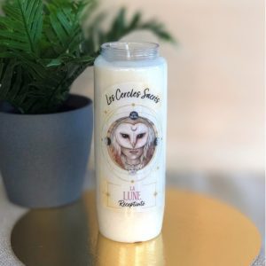 Bougie à Rituels Les Cercles Sacrés La Lune