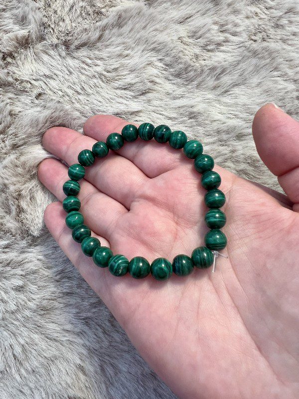 Bracelet Malachite Confiance - Vitalité / 8mm