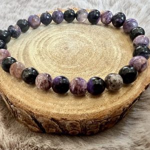 Bracelet Charoïte – Apaisement & Transformation 6mm