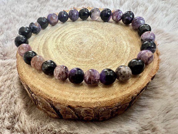 Bracelet Charoïte – Apaisement & Transformation 6mm