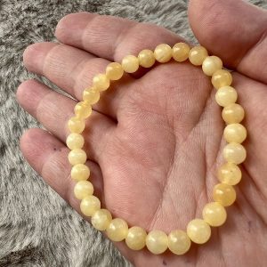 Bracelet Calcite Orange – Énergie et Confiance 6mm