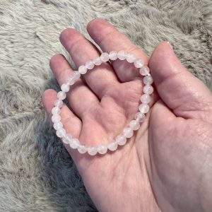 Bracelet Quartz Rose – Amour & Guérison Émotionnelle 6mm