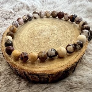 Bracelet Jaspe Brun – Ancrage & Sérénité / 6mm