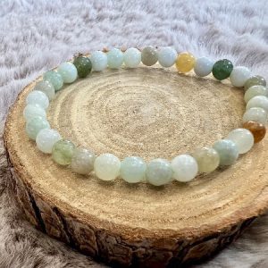 Bracelet en Jade de Birmanie – Tolérance et Acceptation 6mm