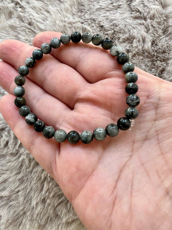 Bracelet Oeil de Chat  Intuition - Réussite 6mm