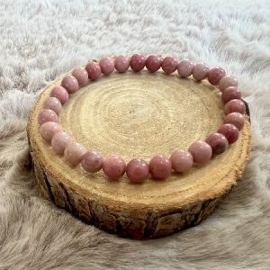 Bracelet Rhodonite Guérison - Réconciliation 6mm