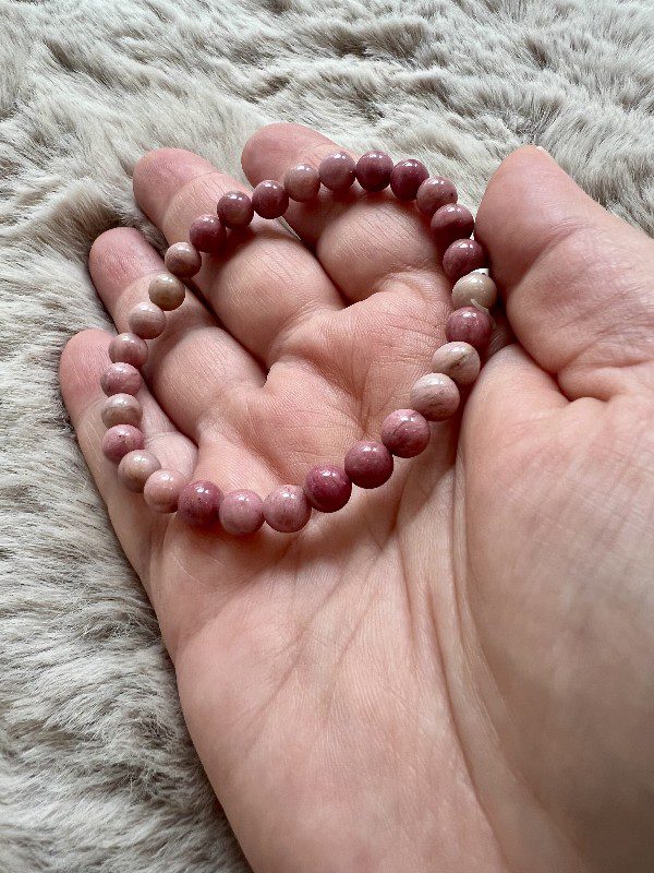 Bracelet Rhodonite Guérison - Réconciliation 6mm – Image 2