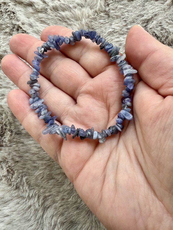 Bracelet Tanzanite Créativité Confiance Sérénité