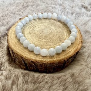 Bracelet Célestine – Apaisement et Éloquence - 6mm