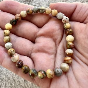 Bracelet Agate Crazy Lace – Apaisement & Ancrage  5-6mm