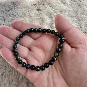 Bracelet Oeil de Faucon  Protection - Clairvoyance 6mm