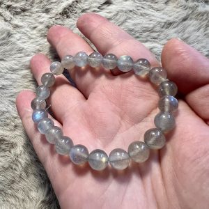 Bracelet Labradorite - Eponge énergétique -  8mm