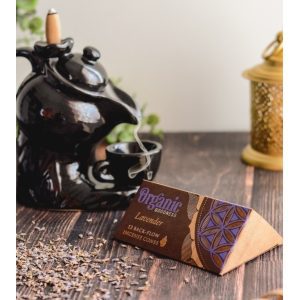 Boite Encens en Cone lavande Organics 12 pieces