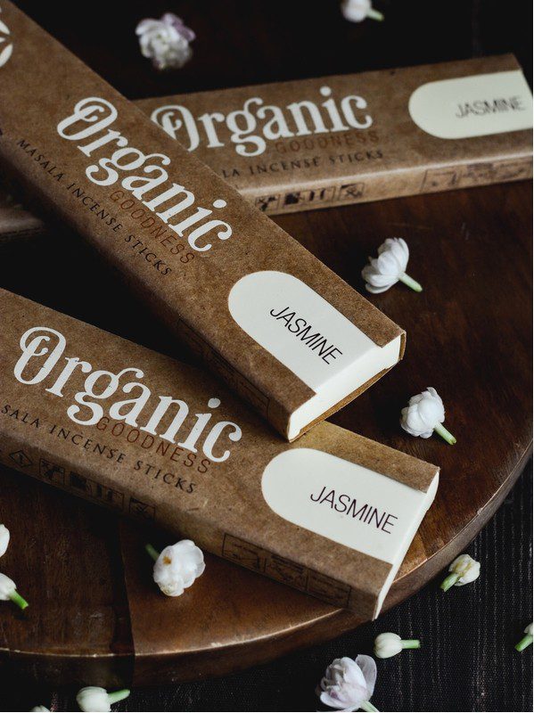 Boite Batons Encens Jasmin Organics 15gr