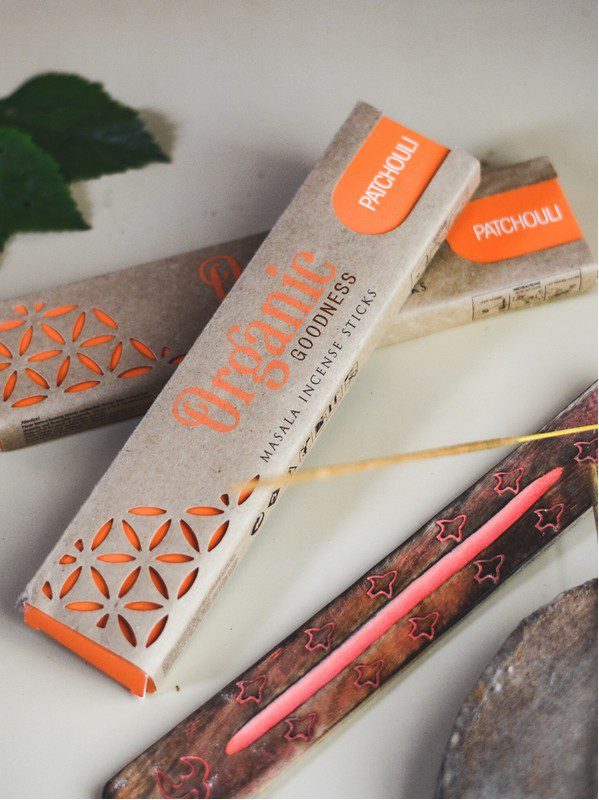 Boite Baton Encens Patchouli Organics 15gr