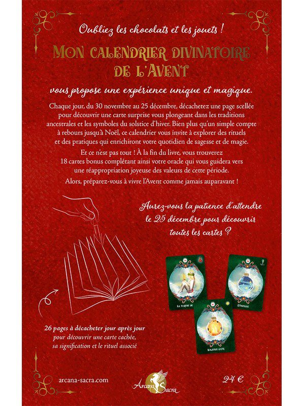 Calendrier Divinatoire de l'Avent Oracle Magique Spirituel – Image 3