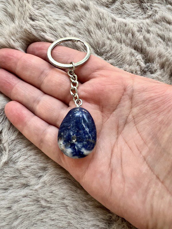 Porte-clés Sodalite Sérénité  Intuition