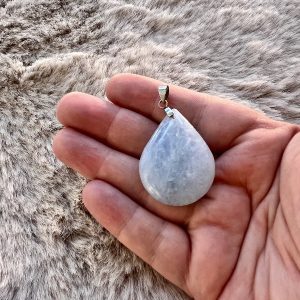 Pendentif Calcite bleue Sérénité - Détente