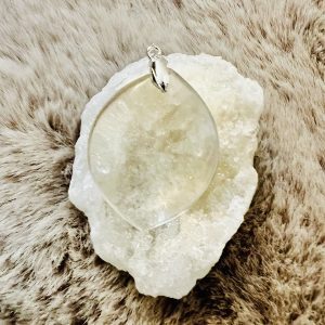 Pendentif Cristal de Roche Amplificateur Energétique