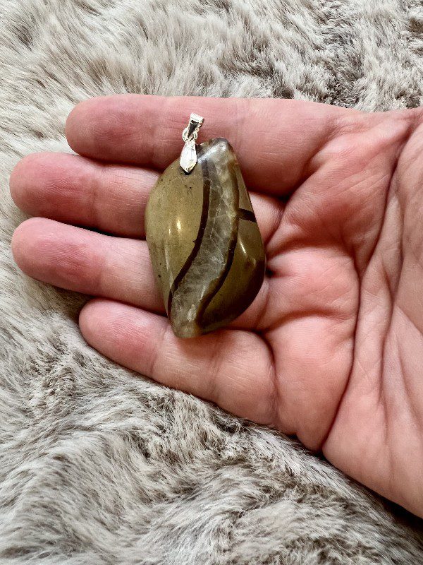 Pendentif Septaria  Libération - Confiance en Soi