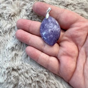 Pendentif Lépidolite Paix intérieure - Sérénité