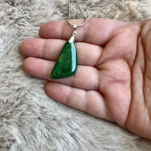 Pendentif  Malachite Confiance - Vitalité