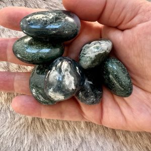 Pierre Roulée Agate Mousse Connexion Nature - Renouveau