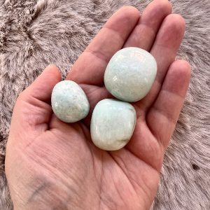 Pierre roulée Amazonite - Guérison Intérieure - 20/30gr