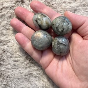 Pierre Roulée Labradorite Eponge énergétique 20-30gr