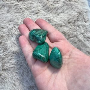 Pierre Roulée Malachite Confiance - Vitalité  30gr