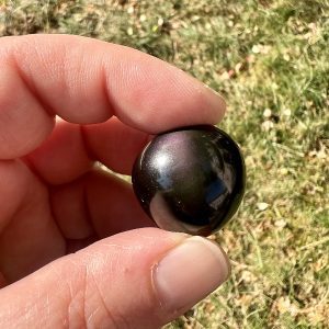 Pierre Roulée Obsidienne Oeil Céleste Protection 15gr