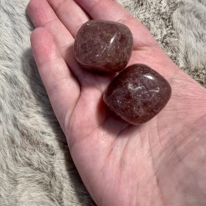 Pierre Roulée Quartz Hématoide Clarté d’esprit - Confiance