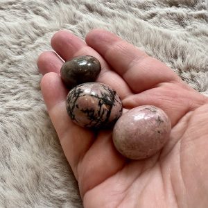 Pierre Roulée Rhodonite Guérison - Réconciliation 20gr