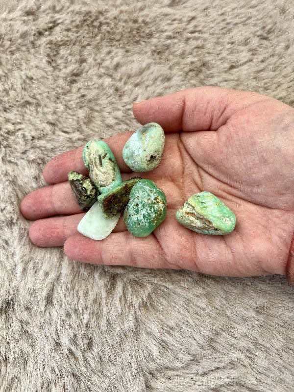 Pierre Roulée Chrysoprase Ouverture émotionnelle 5-10gr