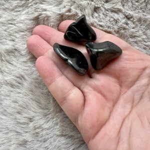 Pierre roulée en Shungite  Protection Ancrage /  10gr