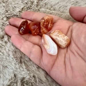 Pierre Roulée Cornaline Vitalité - Assurance 5-10gr