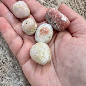 Pierre roulée Opale Rose Douceur Guérison émotionnelle 10g