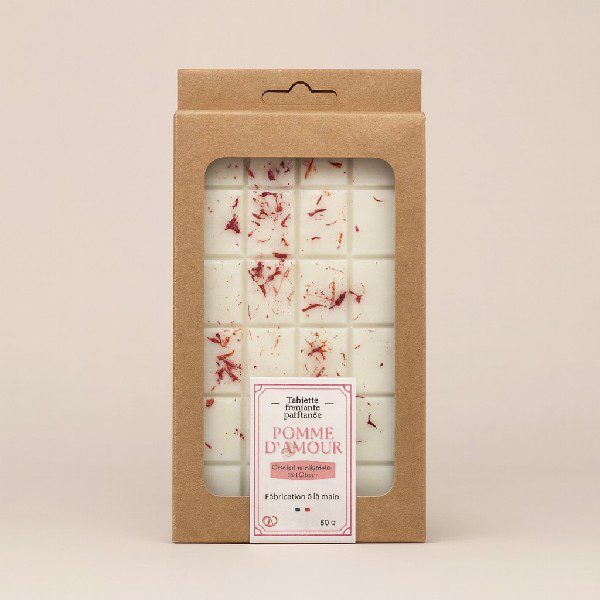 Tablette Fondant Parfumé Pomme d'Amour 80gr