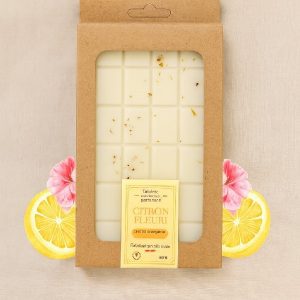 Tablette Fondant Parfumé Citron Fleuri 80gr