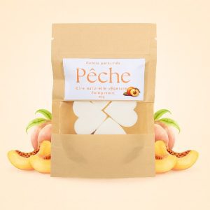 Sachet 4 fondants Parfum Peche 20gr