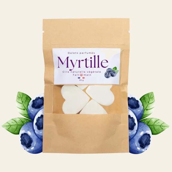 Sachet 4 fondants Parfum Myrtille 20gr