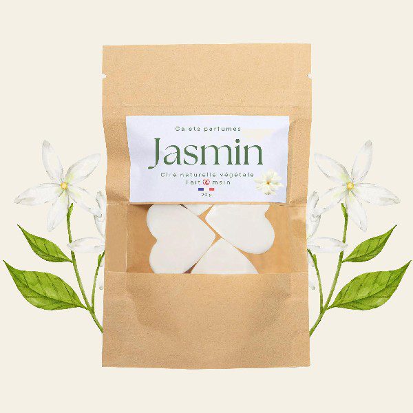 Sachet 4 fondants Parfum Jasmin 20gr
